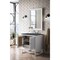 James Martin Vanities Athens 30in Single Vanity, Glossy White w/ 3 CM Charcoal Soapstone Quartz Top E645-V30-GW-3CSP - alternate 2